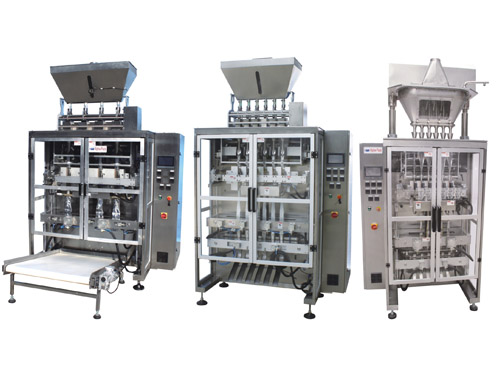 Multiple small back sealing packing machine