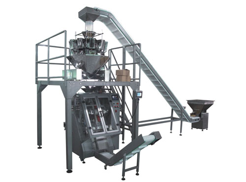 Tilt angle packing machine